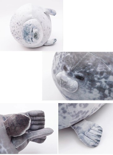 Cute Seal Pillow 8 Inch Stuffed Animal Plush Toys Toddler Doll Kids Gifts - Picture 3 of 3