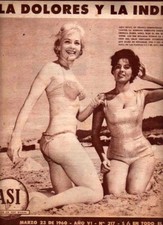 ISABEL COCA SARLI - Revista Asi 1960 Argentina
