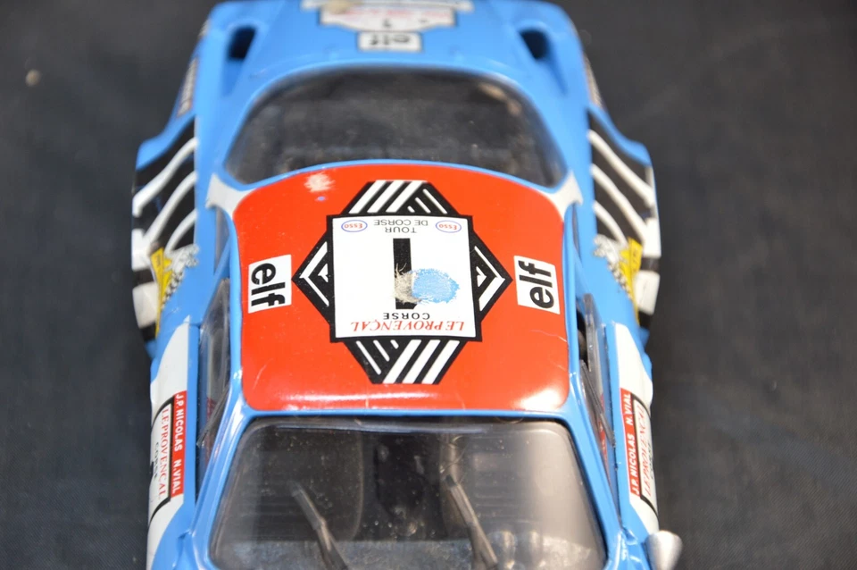 MACADAM SCALA 1/20 ALPINE RENAULT 1600 S MADE IN PORTUGAL COLLEZIONE DIE CAST - Immagine 4 di 4