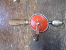 Vintage Egg Beater Manual Hand Drill