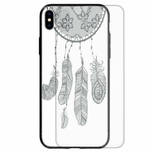 For Huawei Phone Series - Dream Catcher Theme Print Tempered Glass Back Case - Picture 6 of 9