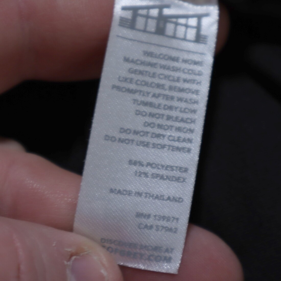 Matte Grey 4 Button High Stretch Polyester Solid … - image 7