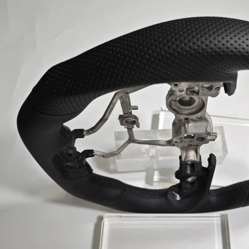 Black Leather Steering Wheel No Heated Function For RAV4 Camry Corolla 19-23 New - Bild 13 von 13