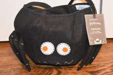 Pottery Barn Kids Spider Trick orTreat Bag Halloween NEW NWT Removed Name