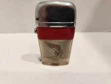 Vintage Scripto VU Lighter Big Fish with Red Band