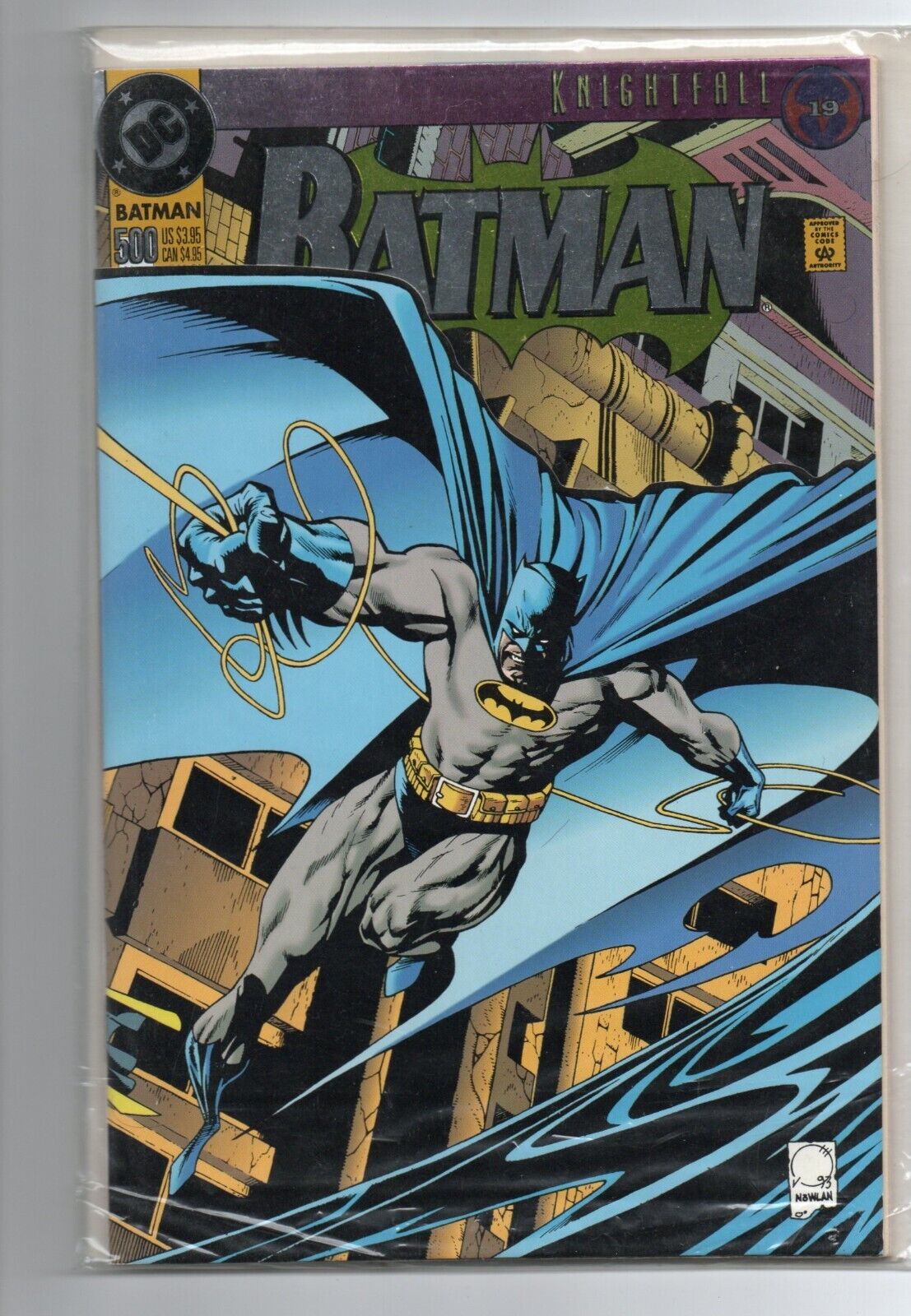 Batman #500 - high grade - foil cover