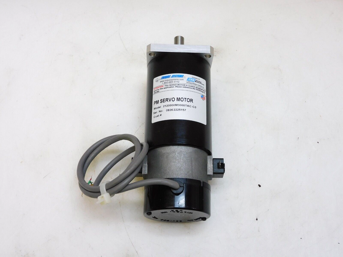 CMC CLEVELAND 2120000M3000TAC-C0 PM SERVO MOTOR W/ ENCODER