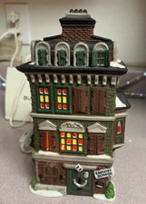 dept 56 dickens village Flat of Ebenezer Scrooge