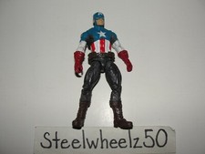 Marvel Captain America First Avenger Super Shield Captain Figure 2011 Hasbro 4"