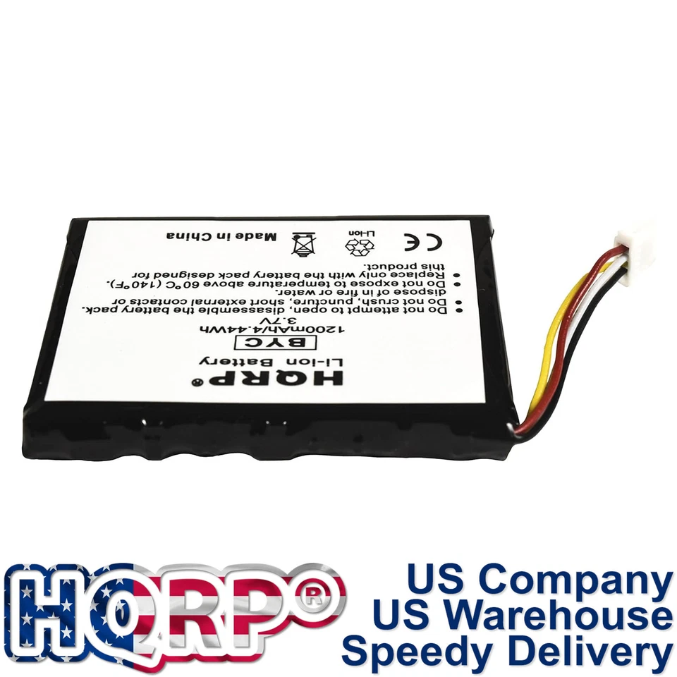 Batería HQRP 1200mAh para Flip MinoHD S1240 M2120 M2120M Foto 3 de 4