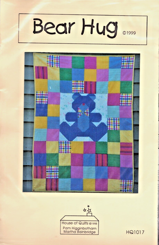 BEAR HUG ~ House of Quilts ~ Finished Quilt Size: 40 x 55" - Picture 3 of 5