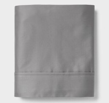 Threshold Queen 400 Thread Count Performance Flat Sheet Gray