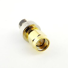1x FME Female Jack to SMA Male Plug Straight RF Coax Adapter Connector Converter