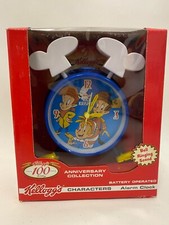 Rice Krispies Alarm Clock KELLOGGS   100th Anniversary Snap Crackle and Pop