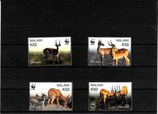 Stamps - Malawi Animals - Lot