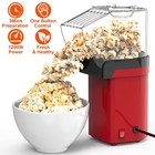 Mini Popcorn Popper Maker Machine for Kids with Measuring Cup Kitchen Tool 110V