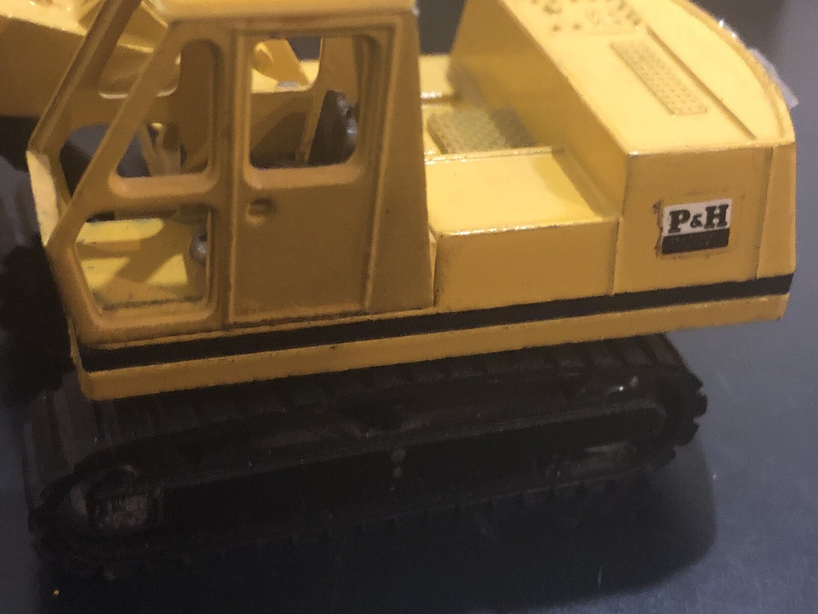 RW Ziss Model P&H Hydraulic Excavator Hoe & Shovel - 1:50 - Rare - Diecast Boxed
