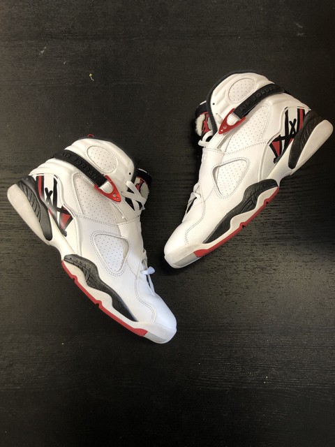 jordan retro 8 red and black