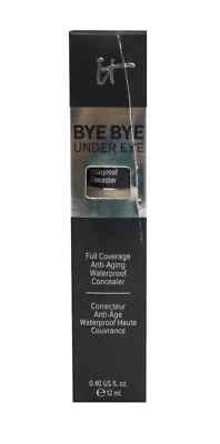 IT COSMETICS BYE BYE UNDER EYE FULL COVERAGE WATERPROOF CONCEALER - 13.0 IN BOX