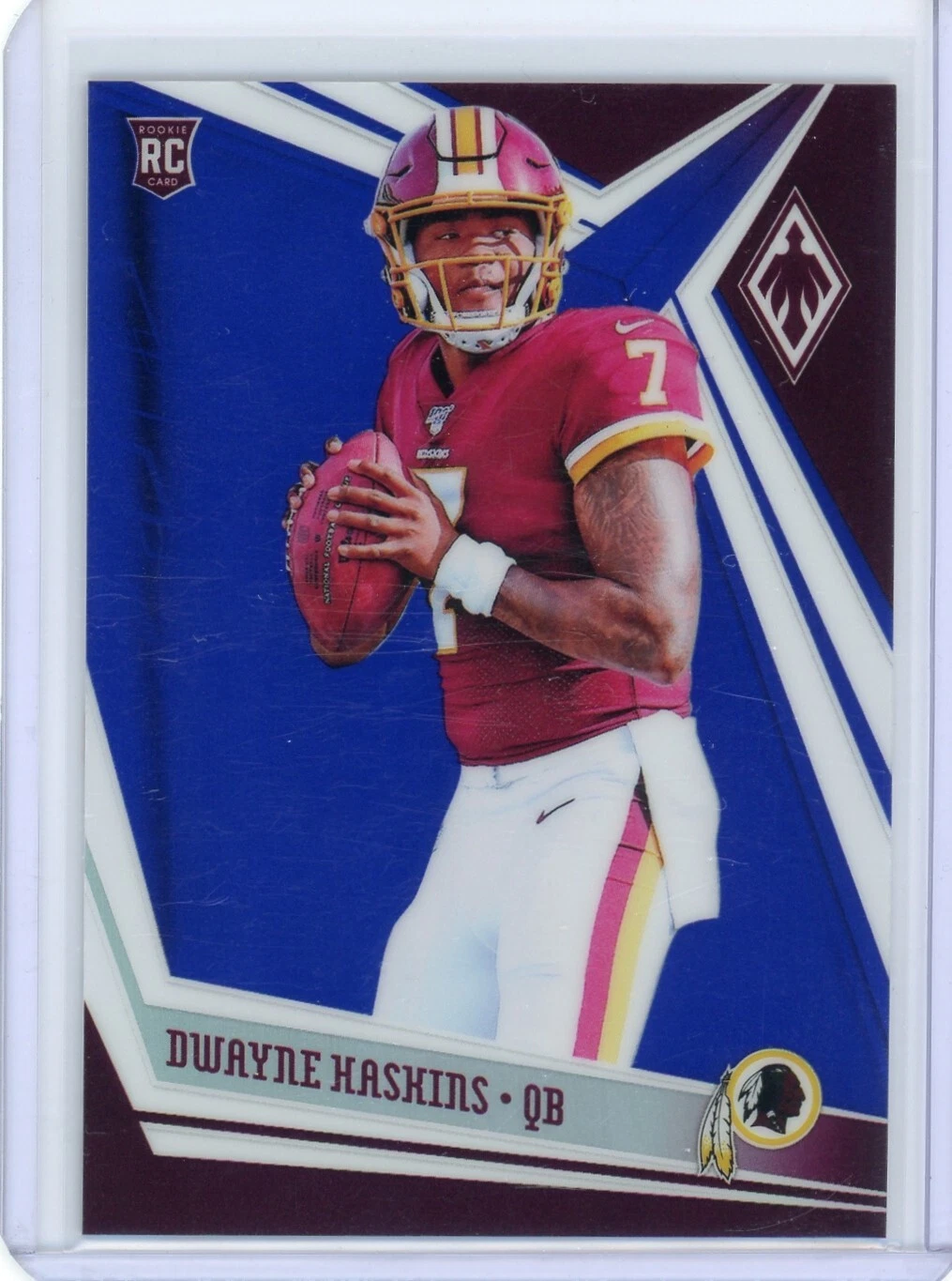 Dwayne Haskins trading card