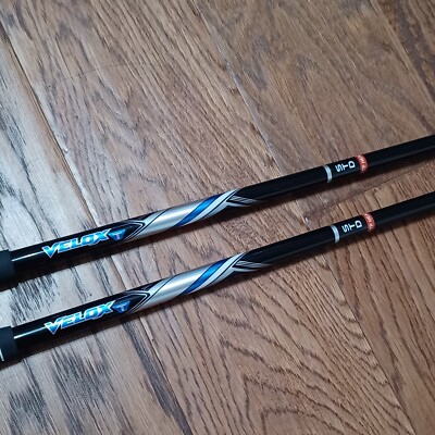 Taylormade Flex R 765 Taylormade Velox T Pair Iron 36.25in Shafts 65g R Flex & 55g M Flex Tip ...