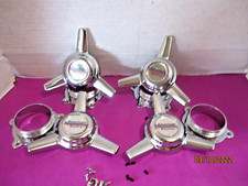 4 New American Racing Torq Thrust D 3 Bar Spinners Caps Vn105 Wheels Wvint Ar