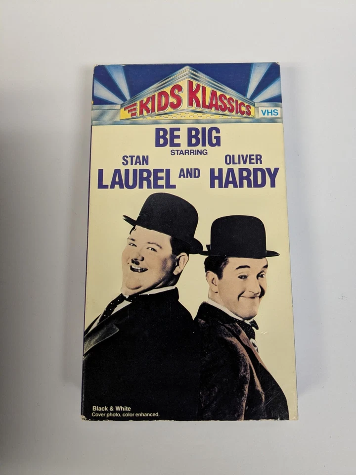 Laurel and Hardy Movies VHS Lot of 10 Music Box Way Out West Vintage Collection - Image 4 of 4