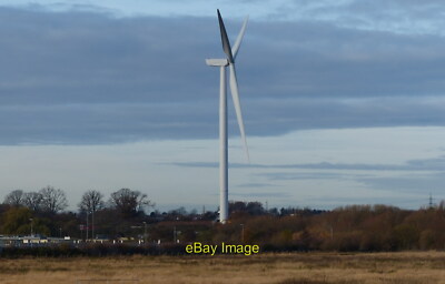Foto 6x4 Wanlip Windkraftanlage von der A46 aus gesehen Spitzname 'Windy&# c2013