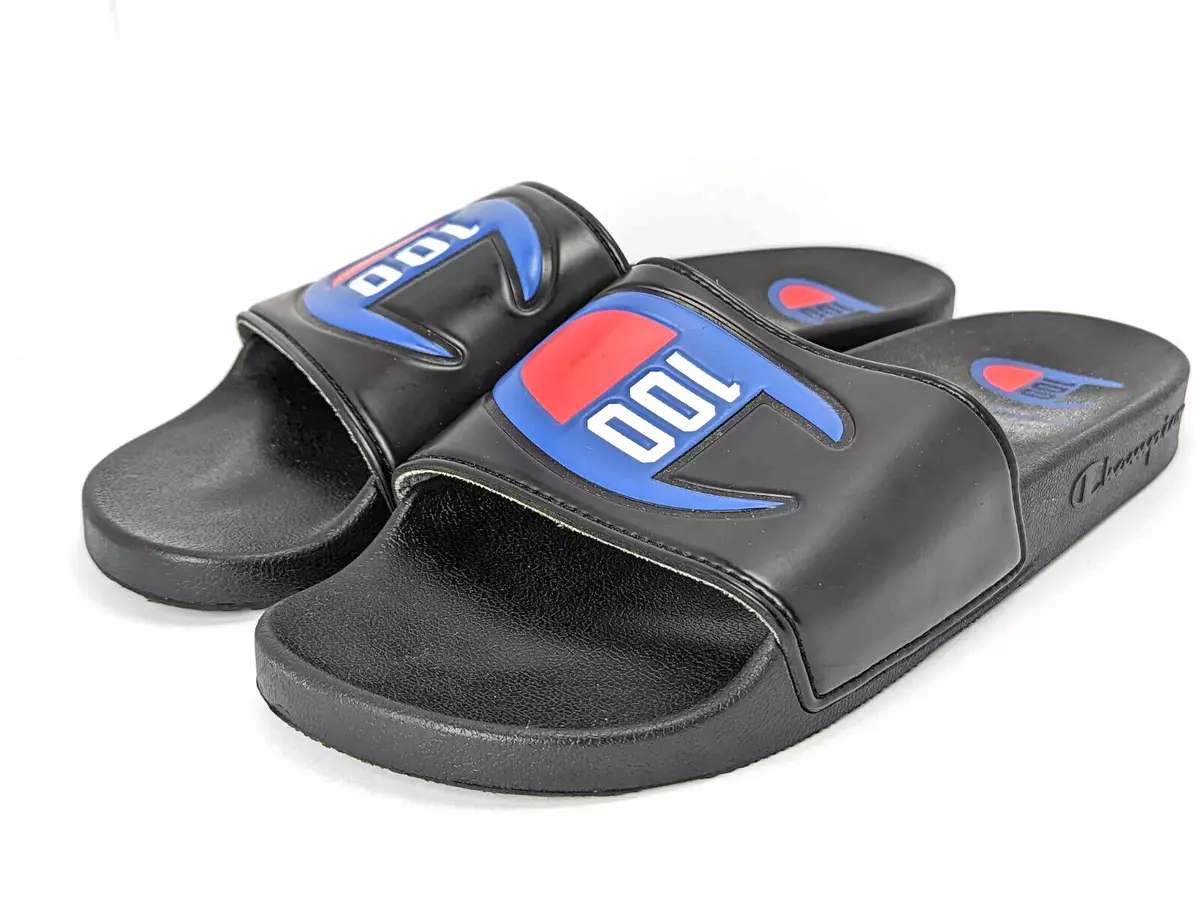 Champion 100th Year Of Champion Logo Slides Sandals Size 10 Pre owned