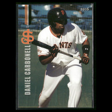 Daniel Carbonell 2016 San Jose Giants Team Set 