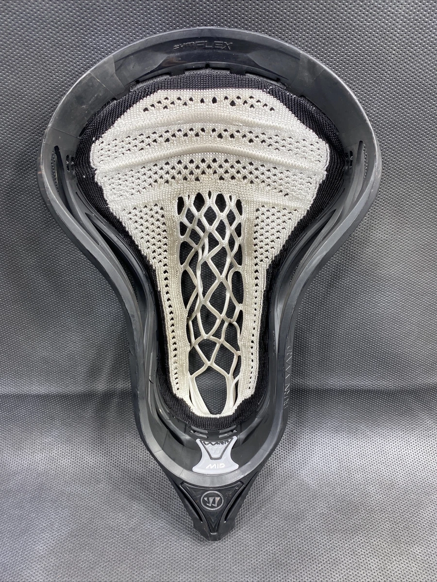 Warrior Burn Warp Pro Mid Pocket Whip Level 1 Lacrosse Head Black
