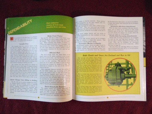 Rare 1937 Vintage More & Better Corn Issued by John Deere Booklet Magazine Crops - Picture 13 of 20