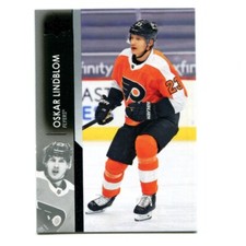 2021-22 Upper Deck Series 1 Hockey Oskar Lindblom Base #138 Philadelphia Flyers
