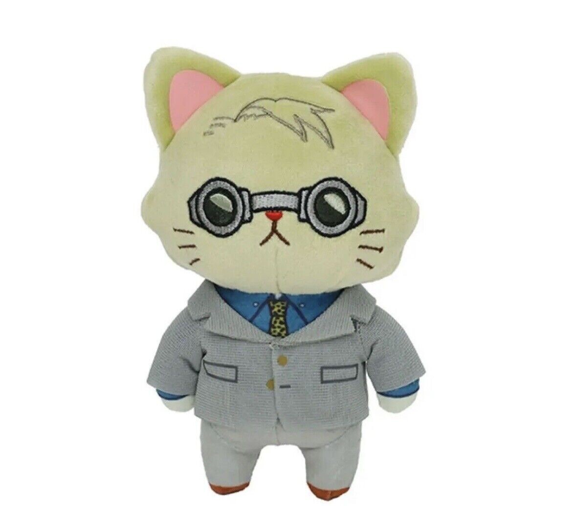 Jujutsu Kaisen With Cat Kento Nanami Chain Plush Doll Toy 150mm