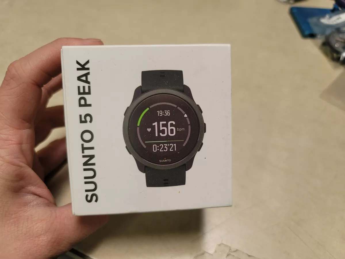 SEALED! SUUNTO 5 Peak GPS Smartwatch for Training Exploring Cave Green  45235925797