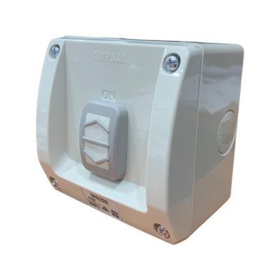 Ws226 Clipsal WS226 Single Weatherproof Surface Switch - WS226RG | eBay Australia