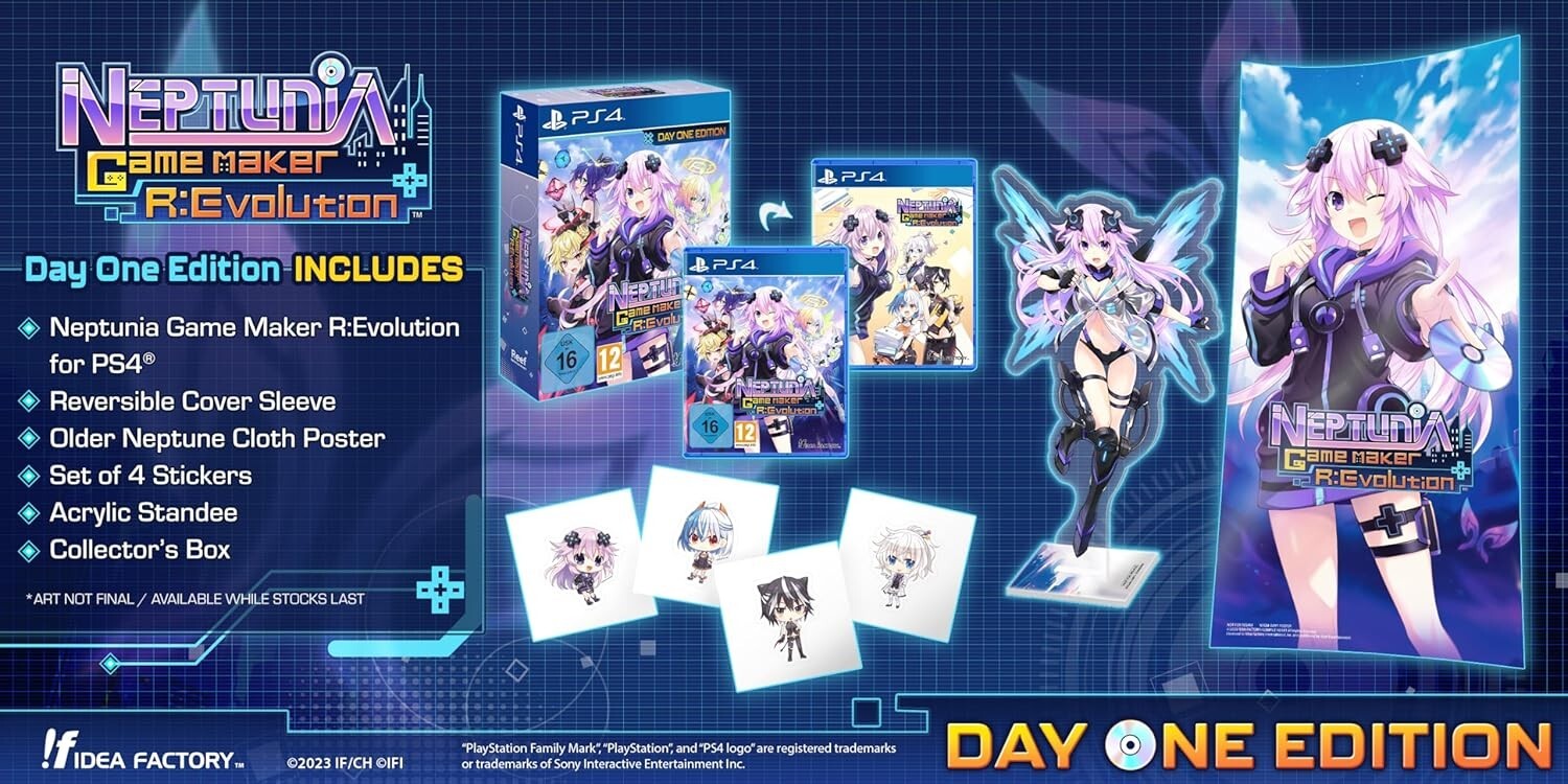 Neptunia Game Maker Revolution Day One Edition Ps4 Game 5060941717158 - Image 2