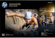 HP Advanced Photo Paper CR696A Glossy 66 lbs 20 Sheet Sealed 13x19 **FREE SHIP**