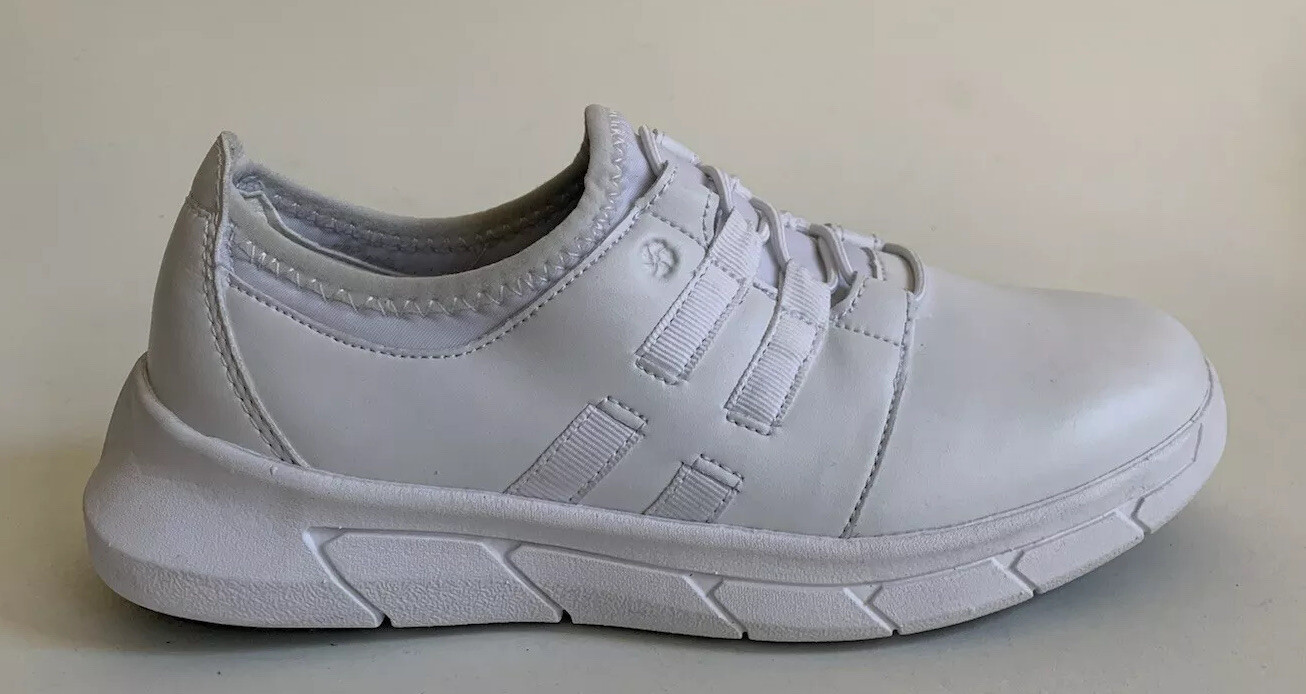 Shoes for Crew Lila X Women's White Slip On Slip Resistant Work Shoes