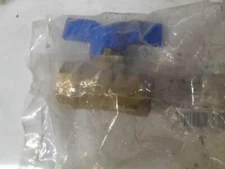 Jomar T203FF 102-301 1/4" FIPXFIP Gas Ball valve With 1/8" Side Tap