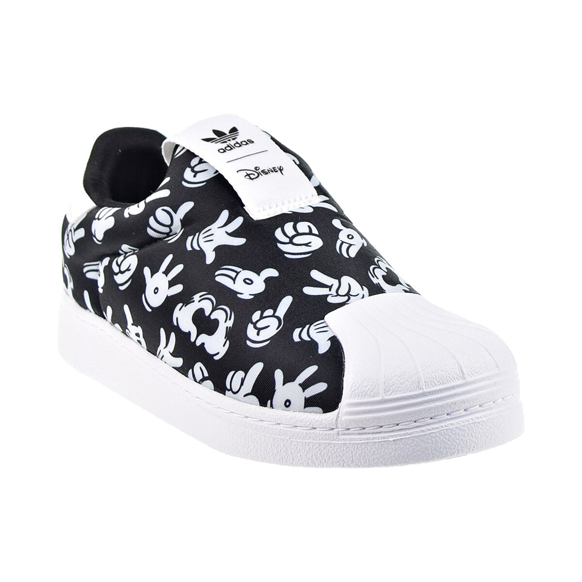 Kids Superstar Cloud White and Core Black Shoes