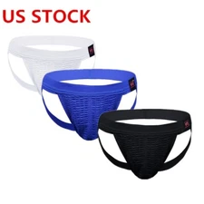 Men Athletic Briefs Underwear Supporter Backless Jockstrap Thong Nightwear