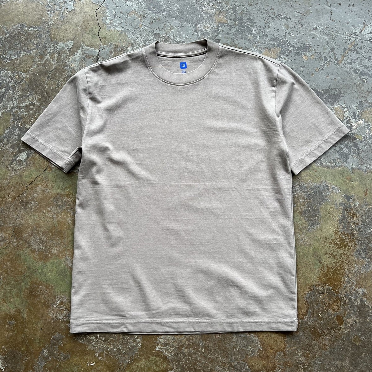 Yeezy YZY x GAP T Shirt UNRELEASED Premium Boxy Blank Light Yeezy YZY x GAP T Shirt UNRELEASED Premium Boxy Blank Light