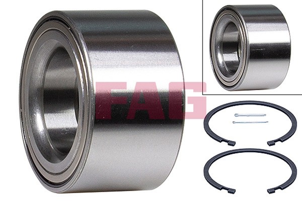 Schaeffler FAG Radlagersatz 713 6138 10 FüR Nissan Trail Almera Primera P12 Tino-image