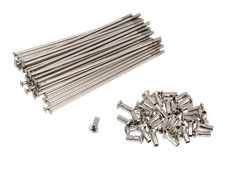 Set: Speichen mit Nippel, Edelstahl, 148mm, M...