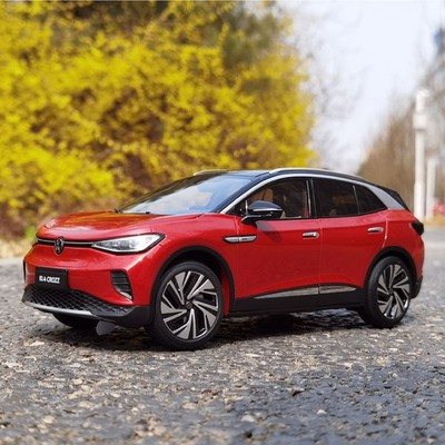 1/18 VOLKSWAGEN ID4 CROZZ SUV Diecast Metal Model Car Toys Gifts Display Red