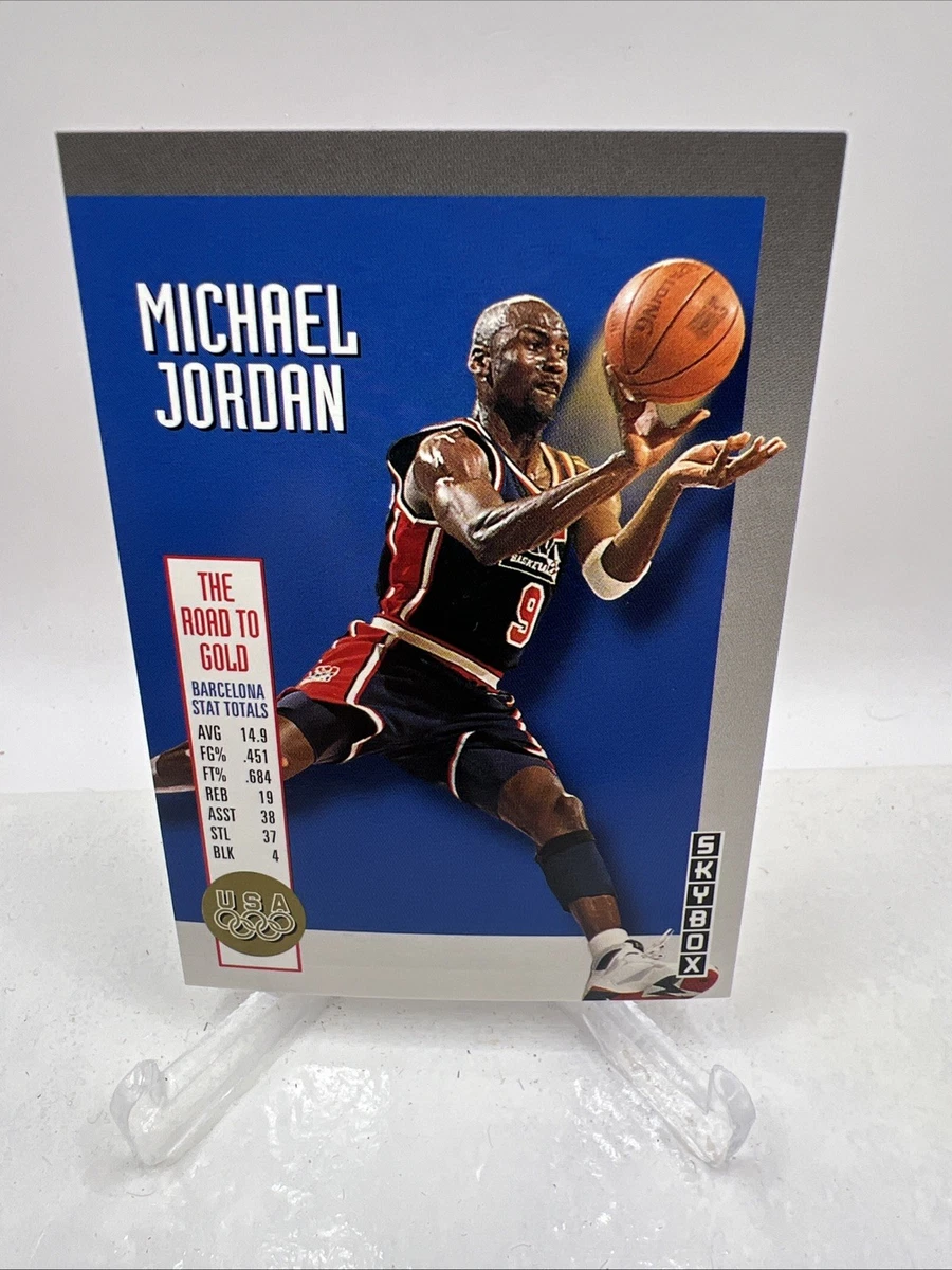 Michael Jordan Basketball 1992-93 Season Sports Trading Card
