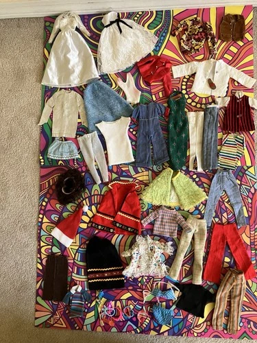 Vintage Clone Barbie Size Clothes Lot