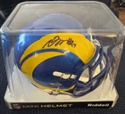 DAVANTE ADAMS Signed/Auto Los Angeles Rams Riddell Speed Mini Helmet Beckett🔥