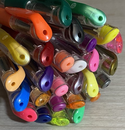 Color It Gel Pens 28 Plus 28 Refills *NEW * Unused Open Box Misc Lot - Picture 2 of 8